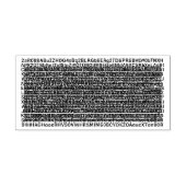 Vertrouwelijke documentbeveiliging  zelfinktende stempel (Design)