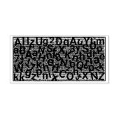 Vertrouwelijke documentbeveiliging  zelfinktende stempel (Design)