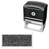 Vertrouwelijke documentbeveiliging zelfinktende stempel (In situ)