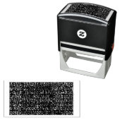 Vertrouwelijke documentbeveiliging zelfinktende stempel (In situ)