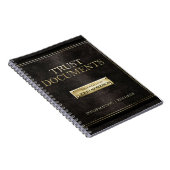 Vertrouwelijke documenten notitieboek (Rechterzijde)