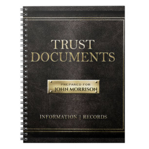 Vertrouwelijke documenten notitieboek