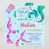 Vertrouwelijke feestdag in het kader van de uitnod kaart (Voorkant / Achterkant)