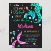 Vertrouwelijke feestdag in het kader van de uitnod kaart (Voorkant / Achterkant)