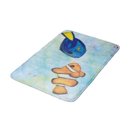 Vertrouwelijke gezichten badmat (Gekanteld)