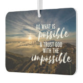 Vertrouwelijke God Inspirerend Christelijk Luchtverfrisser (Links)