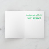 Vertrouwelijke kippendag kaart (Binnen)