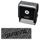 Vertrouwelijke privacystempel  zelfinktende stempel (In situ)