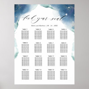 Vertrouwelijke receptie voor 16 zitplaatsen poster