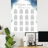 Vertrouwelijke receptie voor 16 zitplaatsen poster (Thuiskantoor)