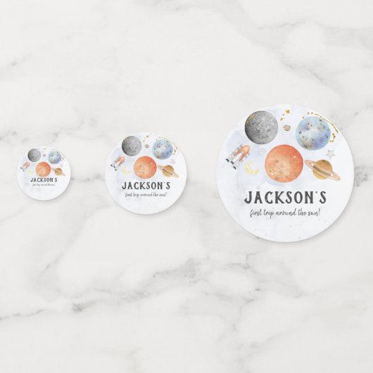 Vertrouwelijke ruimte confetti (Achterkanten)