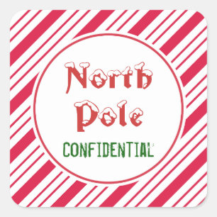 Vertrouwelijke Stickers van de Noordpool