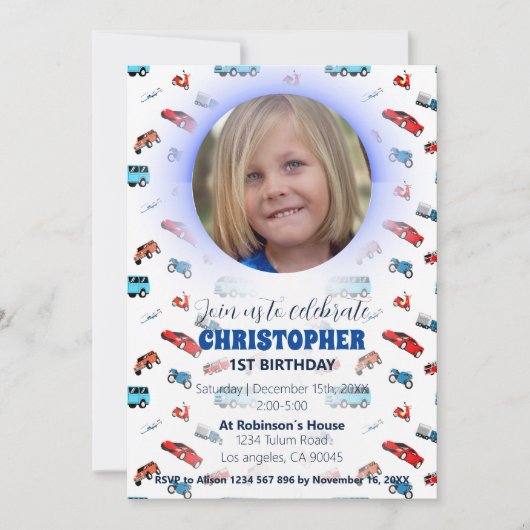 Vertrouwelijke uitnodiging voor stadsvervoer (Voorkant)