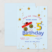 Vertrouwelijke uitnodigingen voor monstervrachtwag (Voorkant / Achterkant)