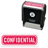 Vertrouwelijke zelfinkende stempel (In situ)