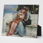 Vertrouwelijkheid (olie op canvas) fotoplaat (Zijkant)