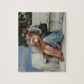 Vertrouwelijkheid (olie op canvas) legpuzzel (Verticaal)