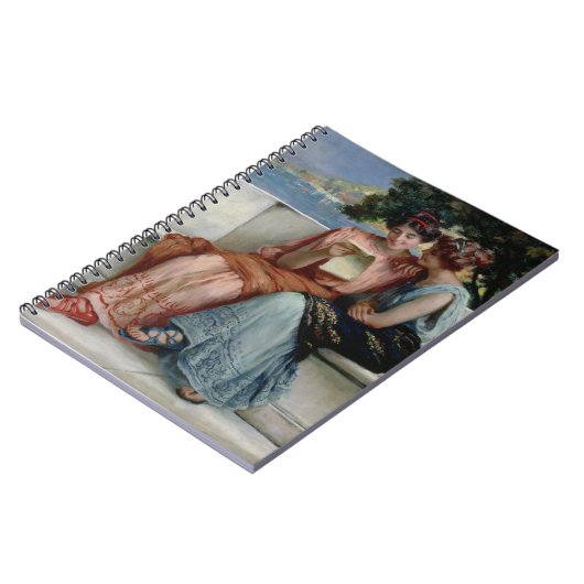 Vertrouwelijkheid (olie op canvas) notitieboek (Linkerzijde)