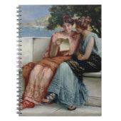 Vertrouwelijkheid (olie op canvas) notitieboek (Voorkant)