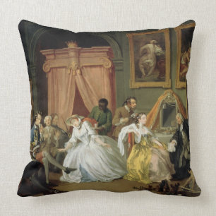 Vertrouwen a la Mode: IV, The Toilette, c.1743 (ol Kussen