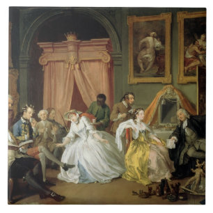 Vertrouwen a la Mode: IV, The Toilette, c.1743 (ol Tegeltje