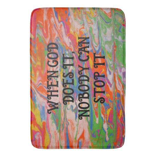 Vertrouwen Badmat (Voorkant Verticaal)