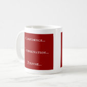 Vertrouwen - Bepaling - Doel Koffiemok (Voorkant links)