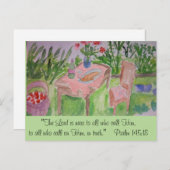 vertrouwen briefkaart (Voorkant / Achterkant)