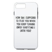 Vertrouwen Case-Mate iPhone Case (Achterkant)