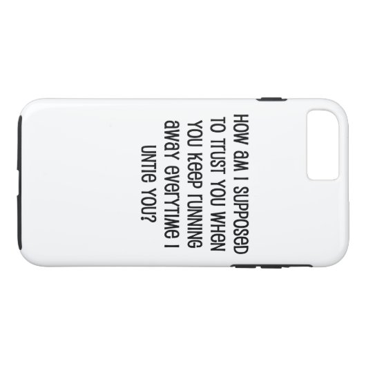 Vertrouwen Case-Mate iPhone Case (Achterkant (Horizontaal))