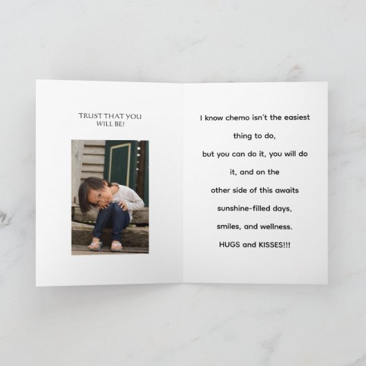VERTROUWEN - CHEMO DENKT AAN JE KAART (Binnen)