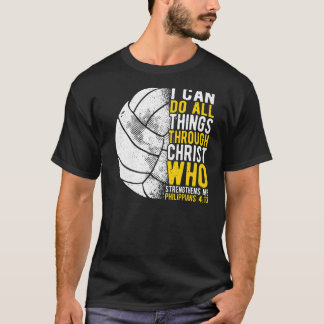 Vertrouwen dat ik alles kan doen met Christelijk h T-shirt