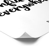 Vertrouwen dragen, jezelf bekrachtigen poster (Hoek)