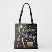 Vertrouwen eerst – Chic Power Tote Bag (Voorkant)