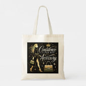 Vertrouwen eerst – Chic Power Tote Bag (Achterkant)