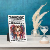 Vertrouwen en een goed verhaal... fotoplaat (Zijkant)