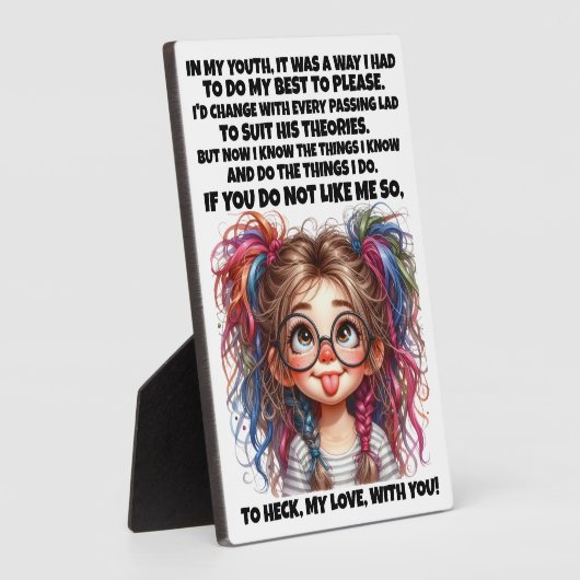 Vertrouwen en een goed verhaal... fotoplaat (Zijkant)