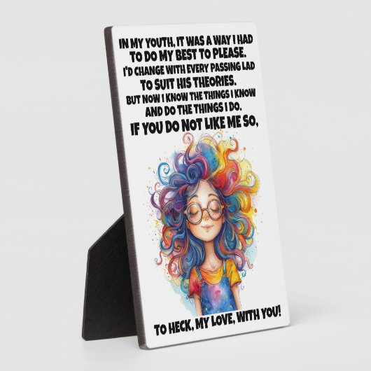 Vertrouwen en een goed verhaal... fotoplaat (Zijkant)