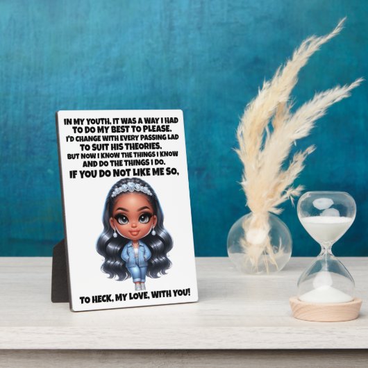 Vertrouwen en een goed verhaal... fotoplaat (Zijkant)