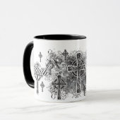 Vertrouwen en kruisingen Religieuze Mok (Voorkant links)