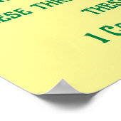 vertrouwen en liefdadigheid inspirerend poster (Hoek)