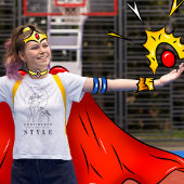 Vertrouwen en schoonheid Positieve bevestiging Grote Maat T-shirt