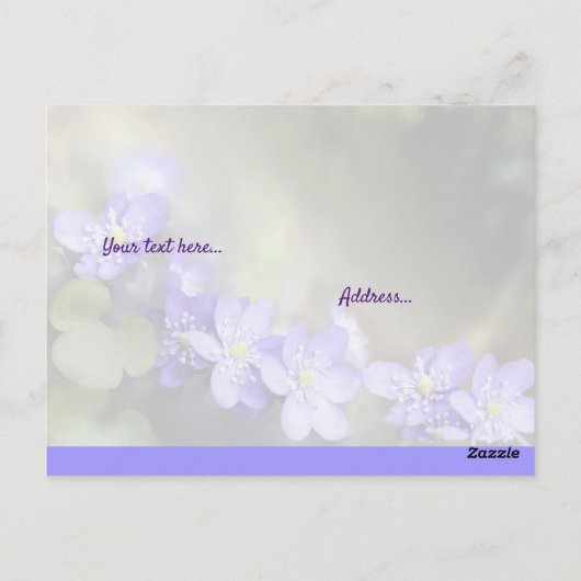 Vertrouwen en vertrouwen in God Briefkaart (Achterkant)