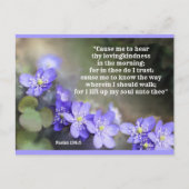 Vertrouwen en vertrouwen in God Briefkaart (Voorkant)