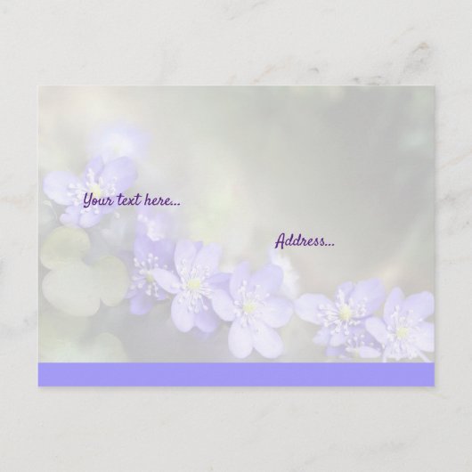 Vertrouwen en vertrouwen in God Briefkaart (Achterkant)