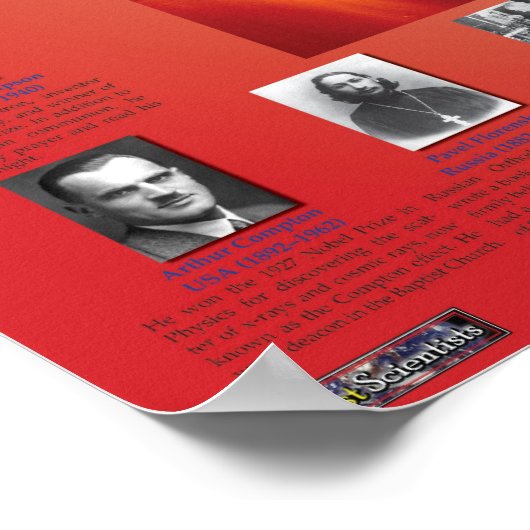 Vertrouwen en wetenschap: Elektromagnetisme Poster (Hoek)