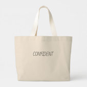 VERTROUWEN GROTE TOTE BAG (Achterkant)