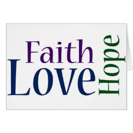 Vertrouwen, hoop en liefde: 1 Corinthians 13:13