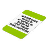 VERTROUWEN IEDEREEN OM DE REDEN MAGNEET (Linkerzijde)