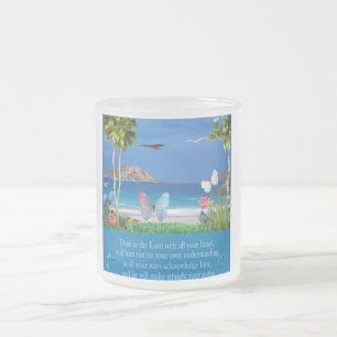 Vertrouwen in de Christelijke artikelen 3:5-6 van  Matglas Koffiemok